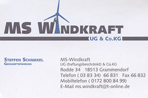 MS Windkraft UG & Co.KG